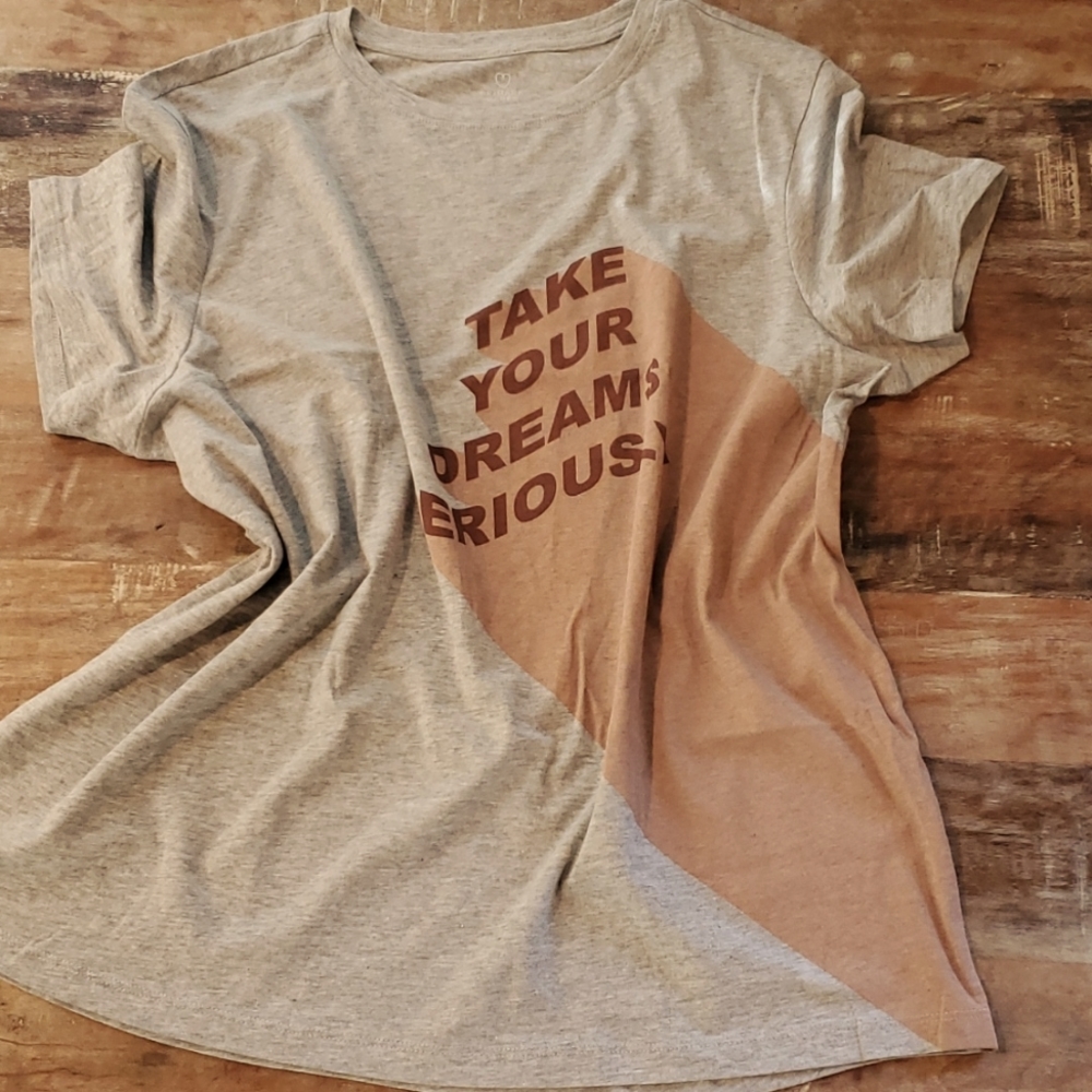 Primark "Take Your Dreams Seriously" Graphic T-Shirt